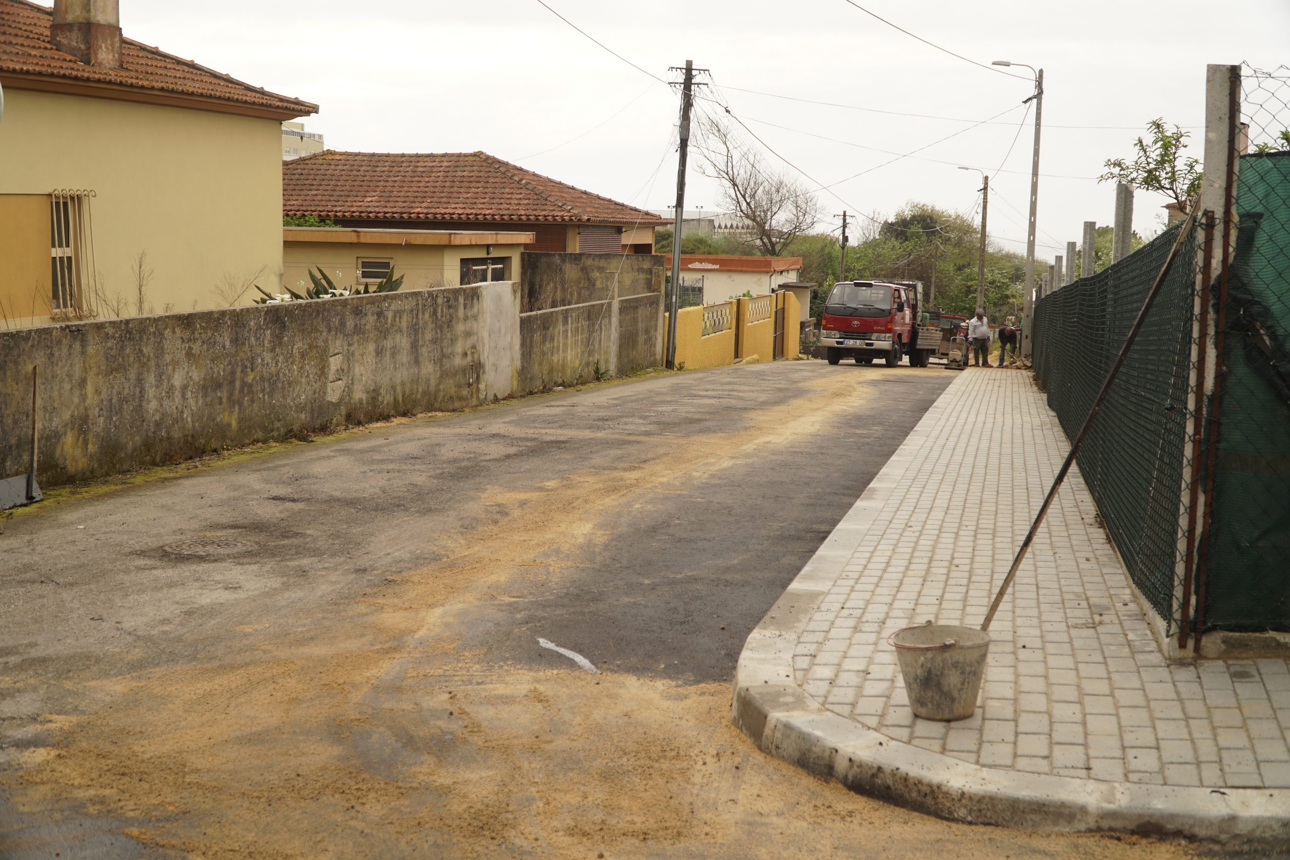 Obras de proximidade na rua e travessa do Mocho em Anta