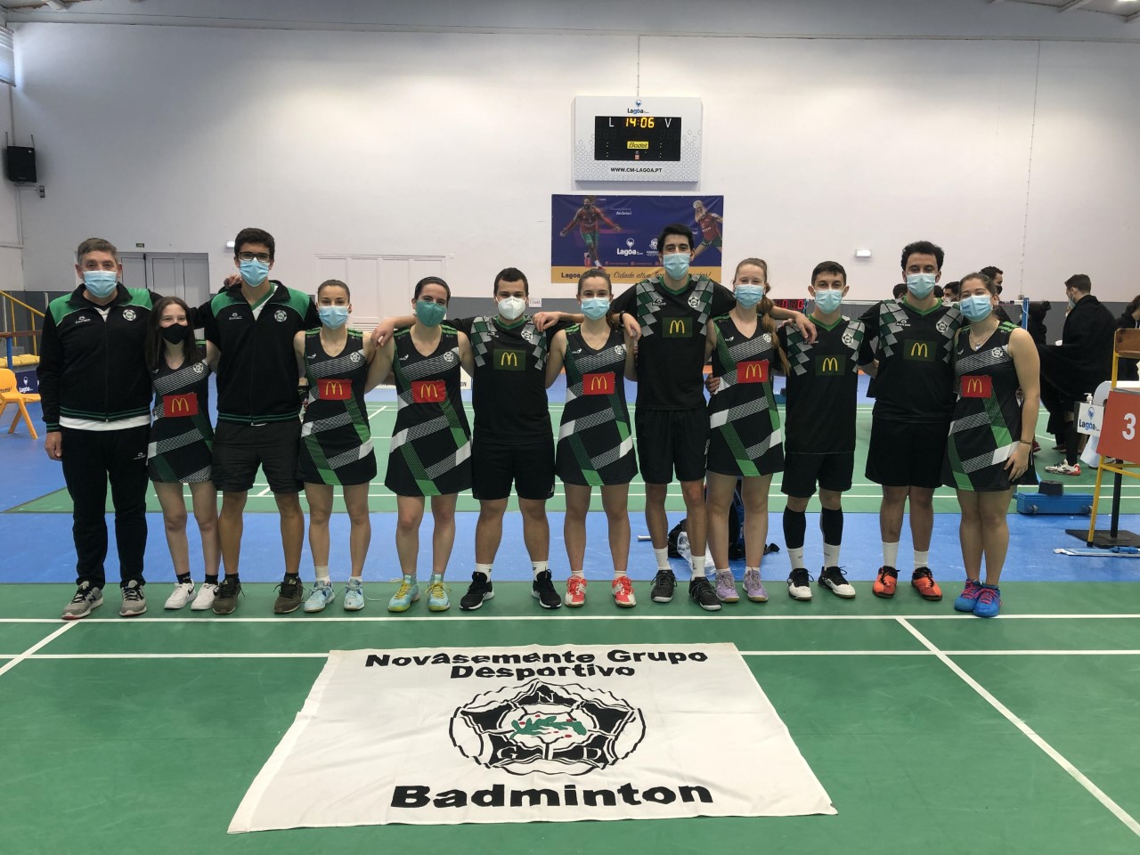 NGD Badminton na Liga de Clubes da 1ª Divisão Nacional
