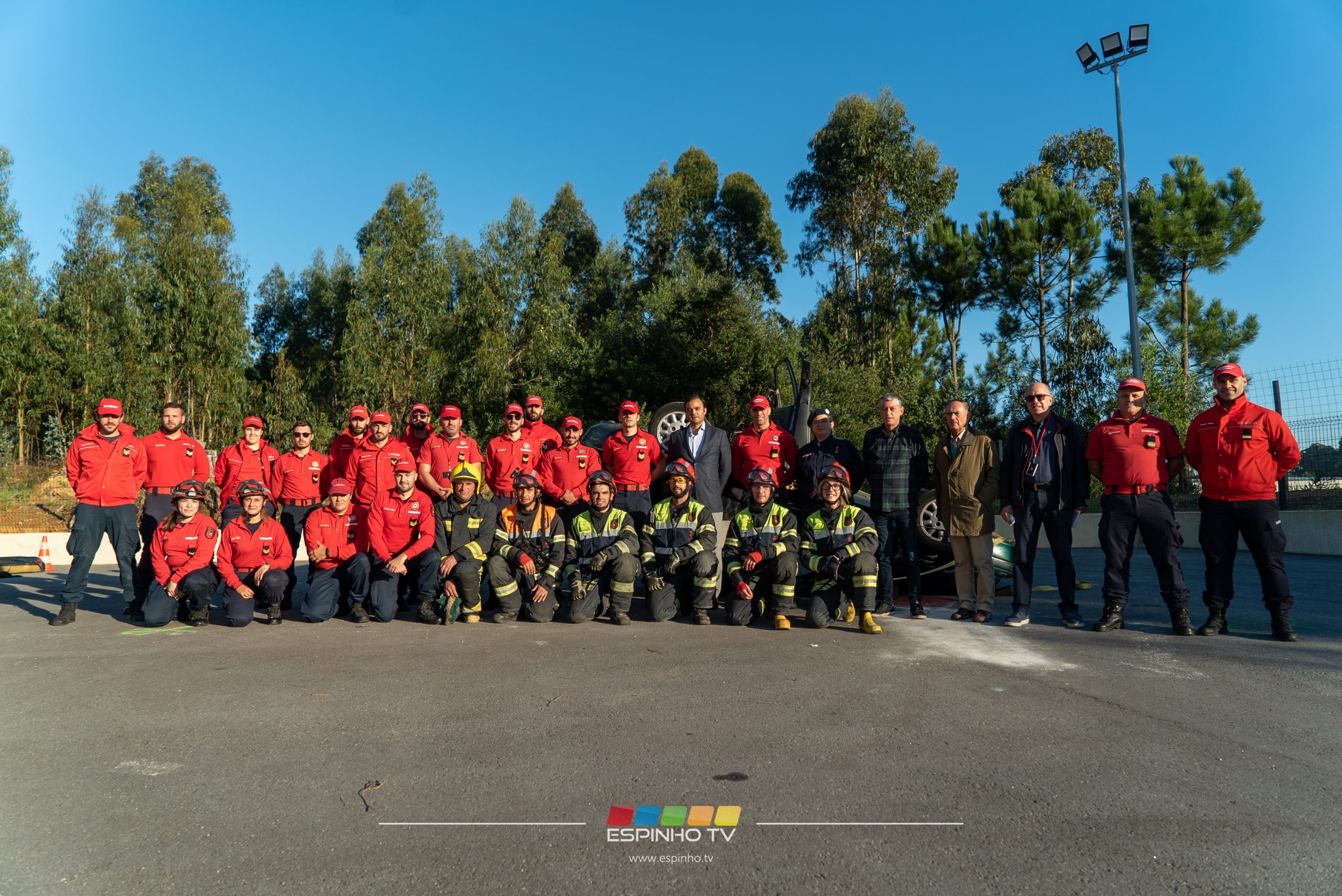 Visita ao Corpo de Bombeiros do Concelho de Espinho