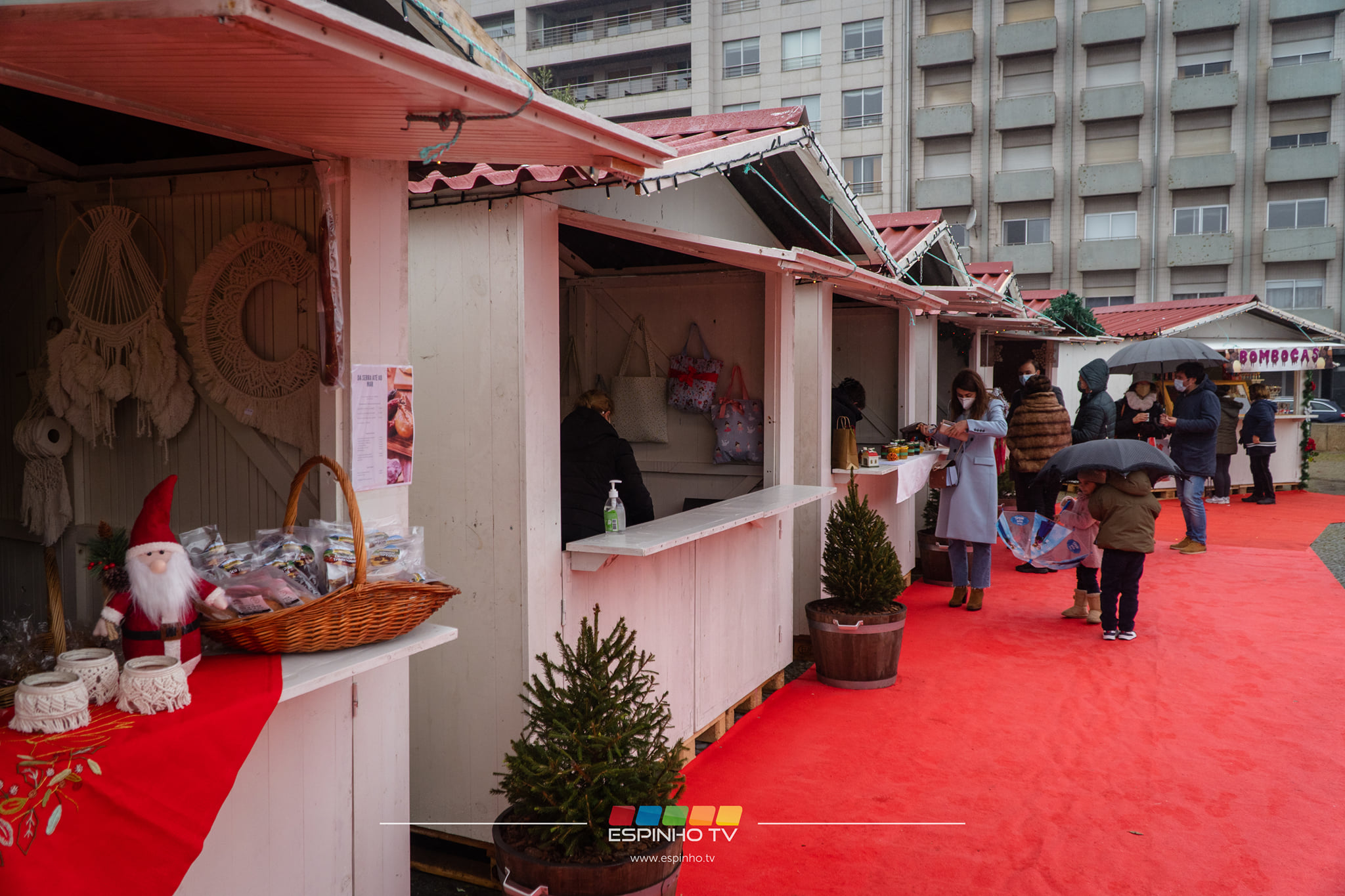 Mercadinho de Natal já abriu em Espinho