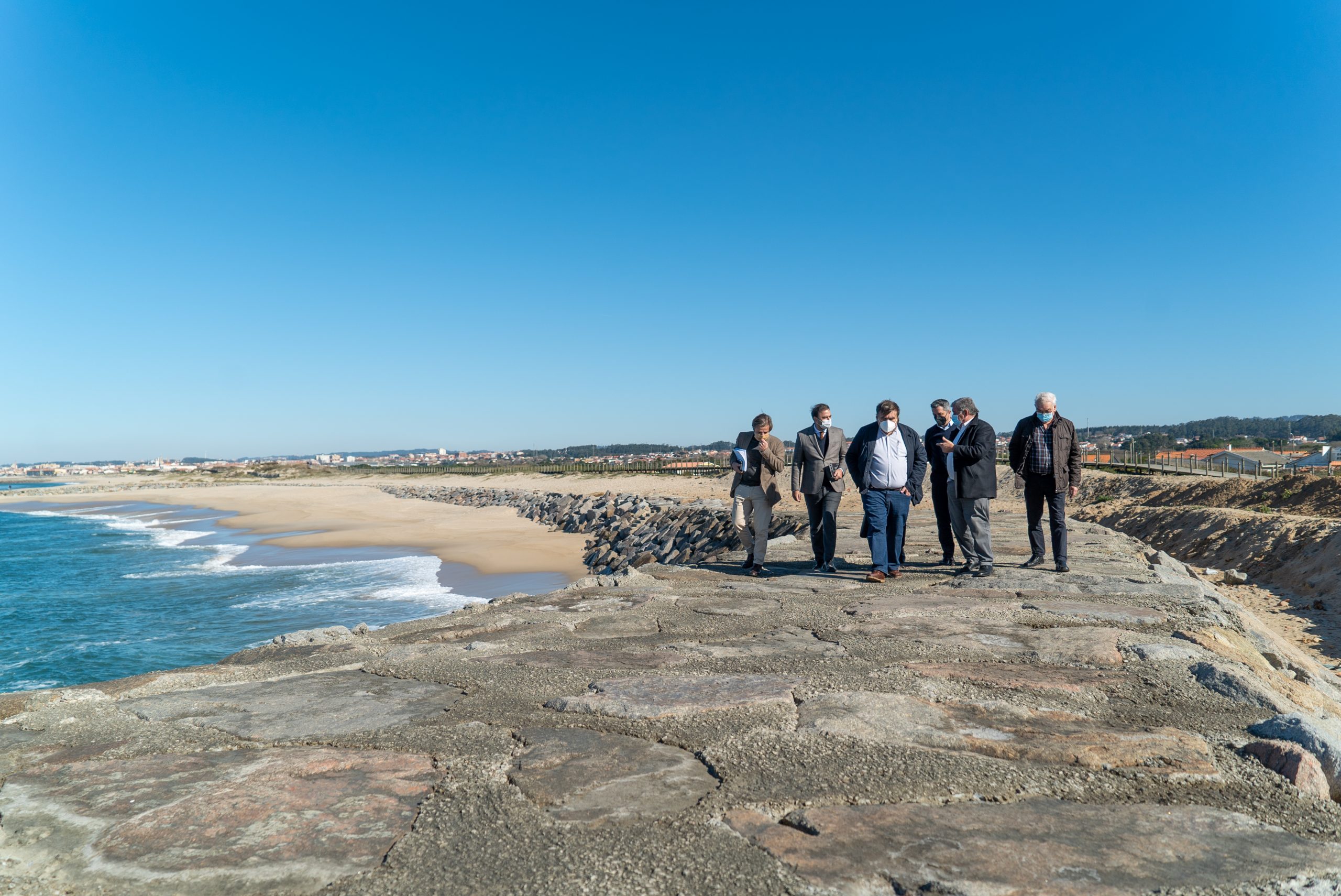 Agência Portuguesa do Ambiente deslocou-se até à Praia de Paramos