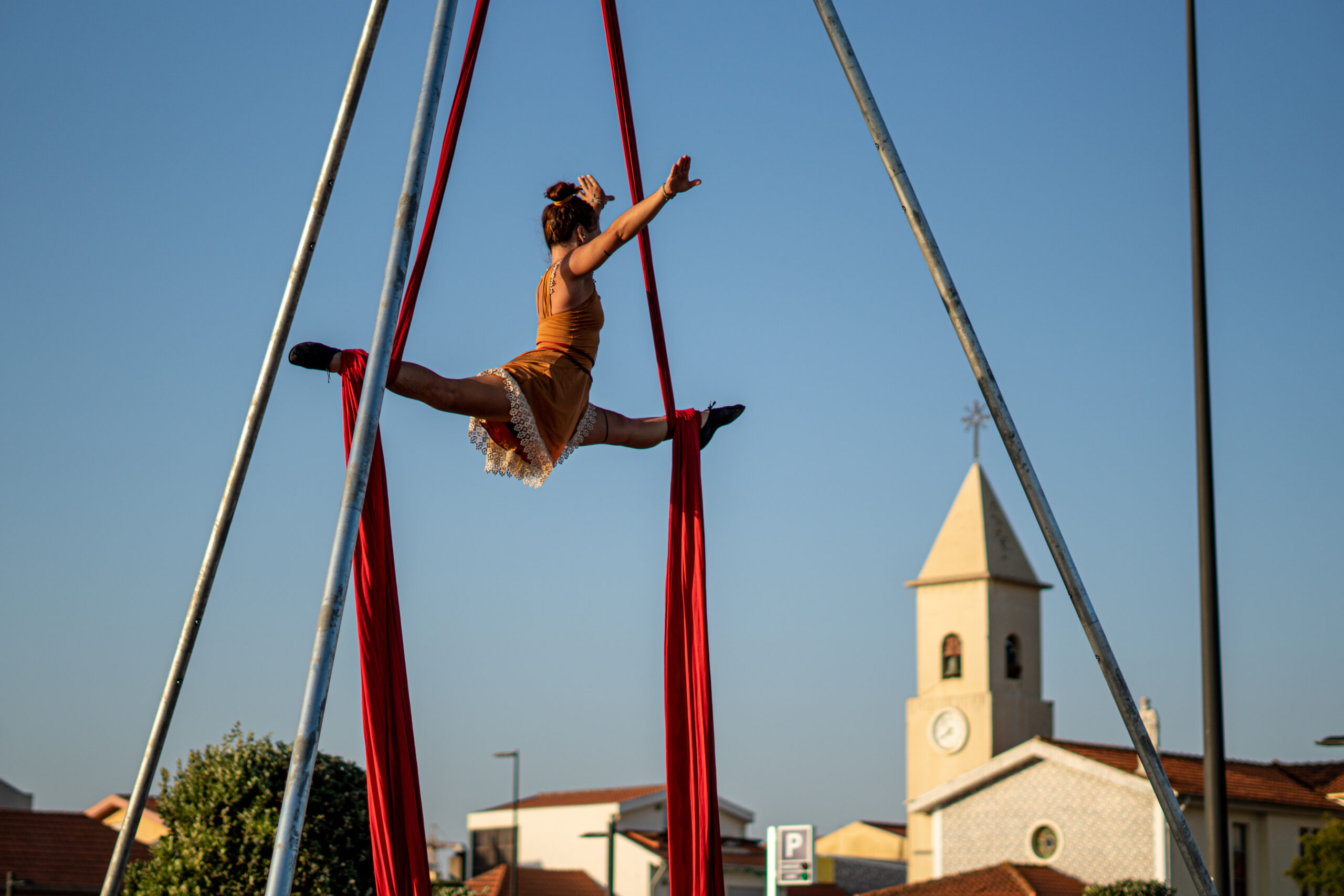 Praça do Mar foi palco do espetáculo “DI Pezza”
