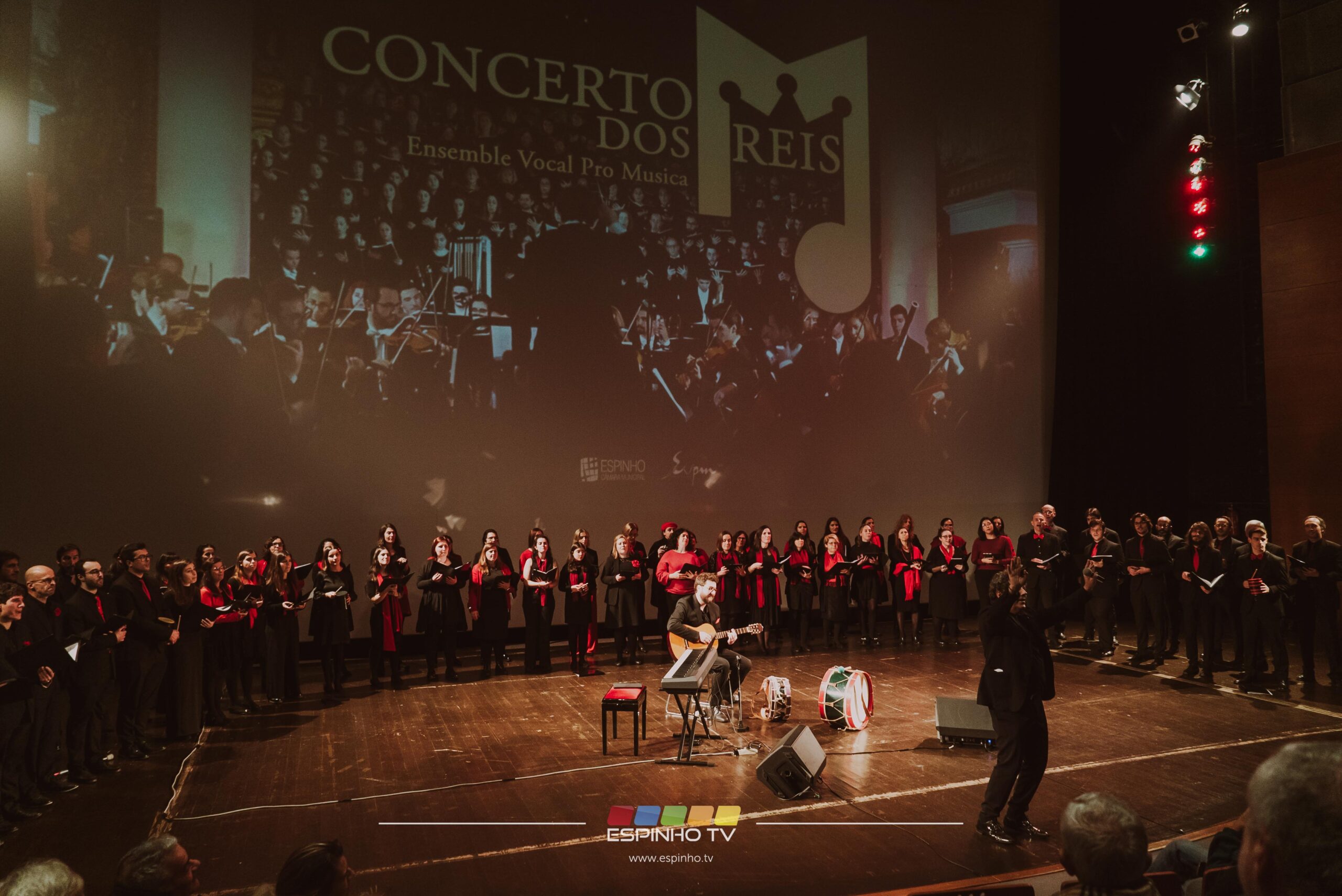Concerto Ensemble Vocal Pro Musica abriu 1º Festival de Reis de Espinho