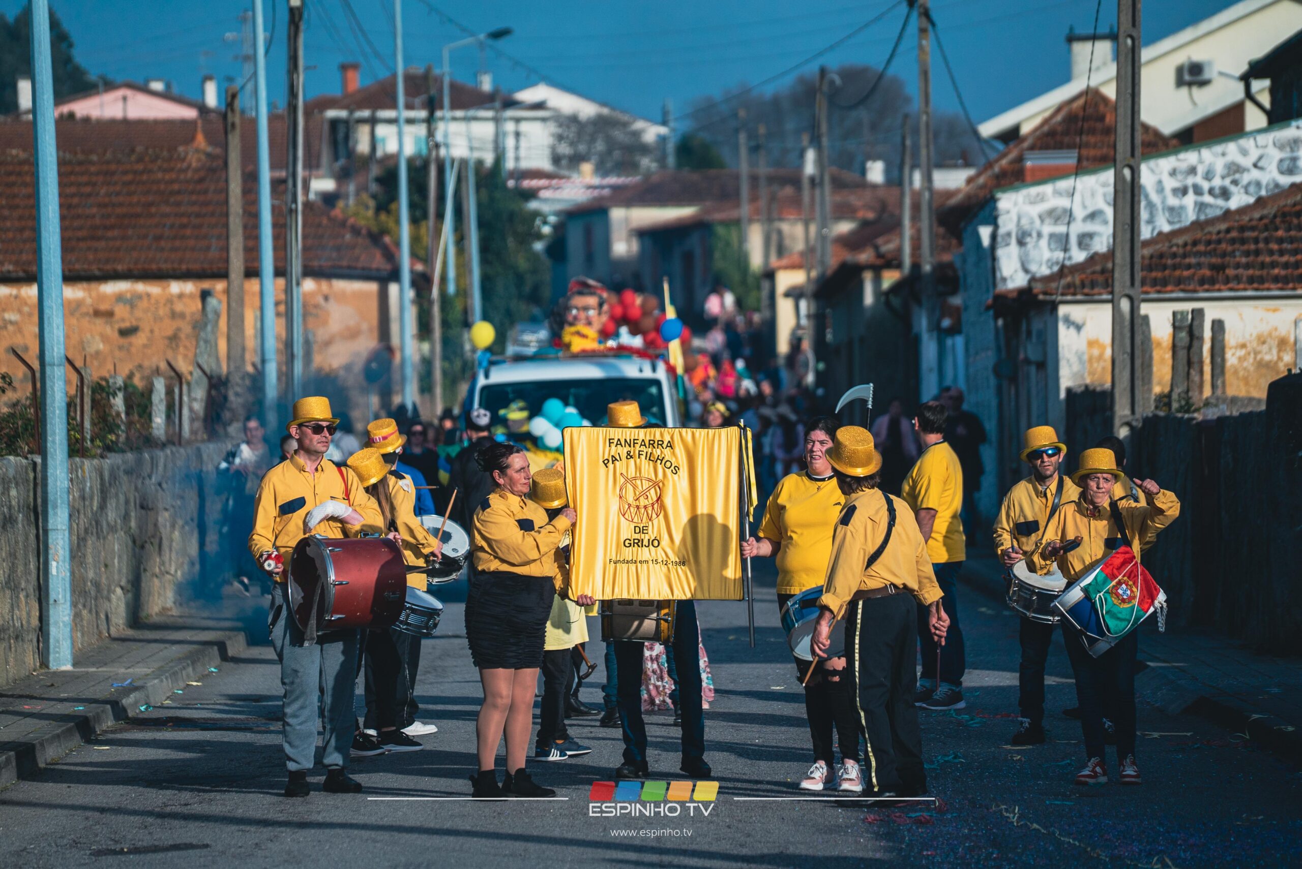 Carnaval Saloio saiu à rua na Idanha