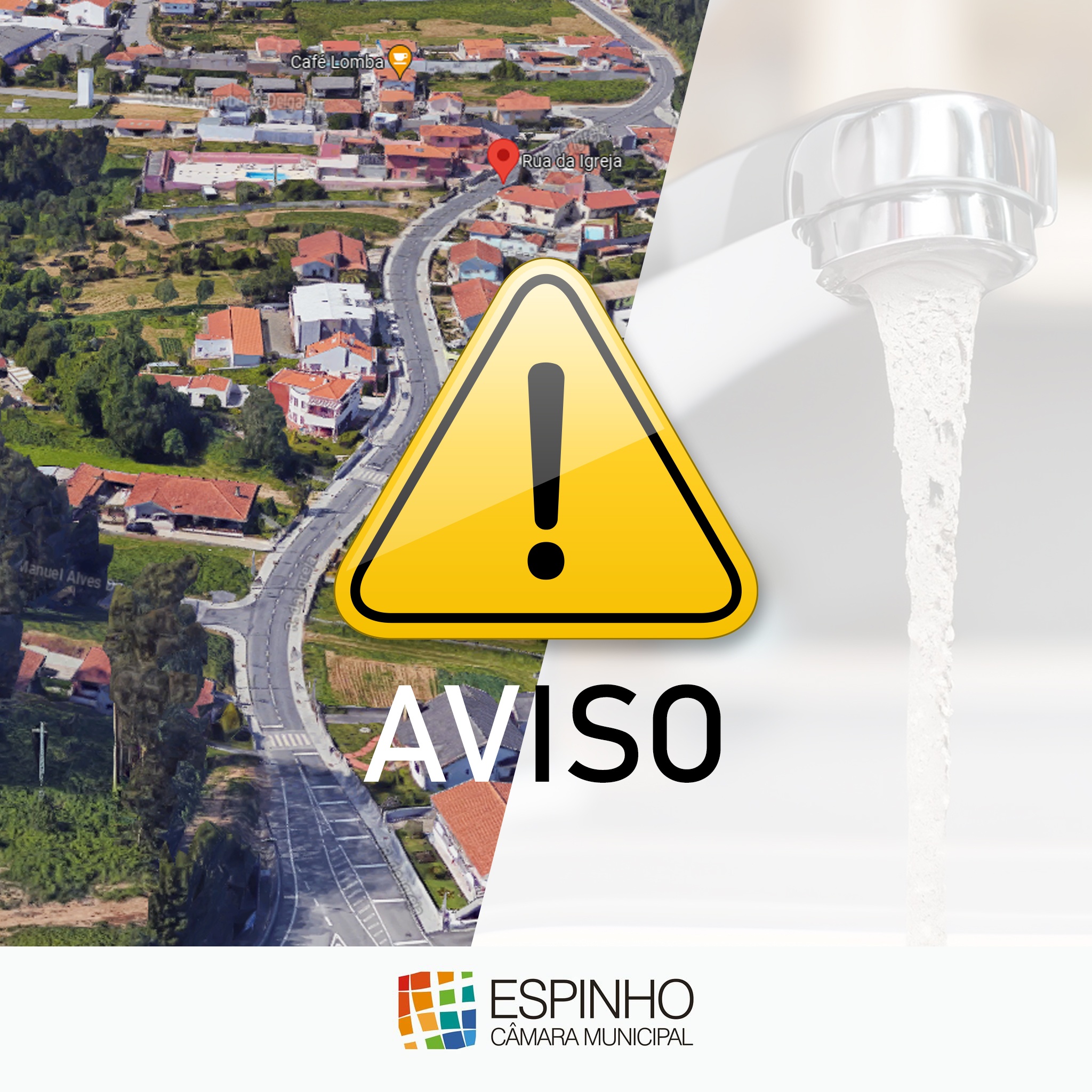AVISO: Corte de Abastecimento de Água – Guetim (26 Abril 2023)