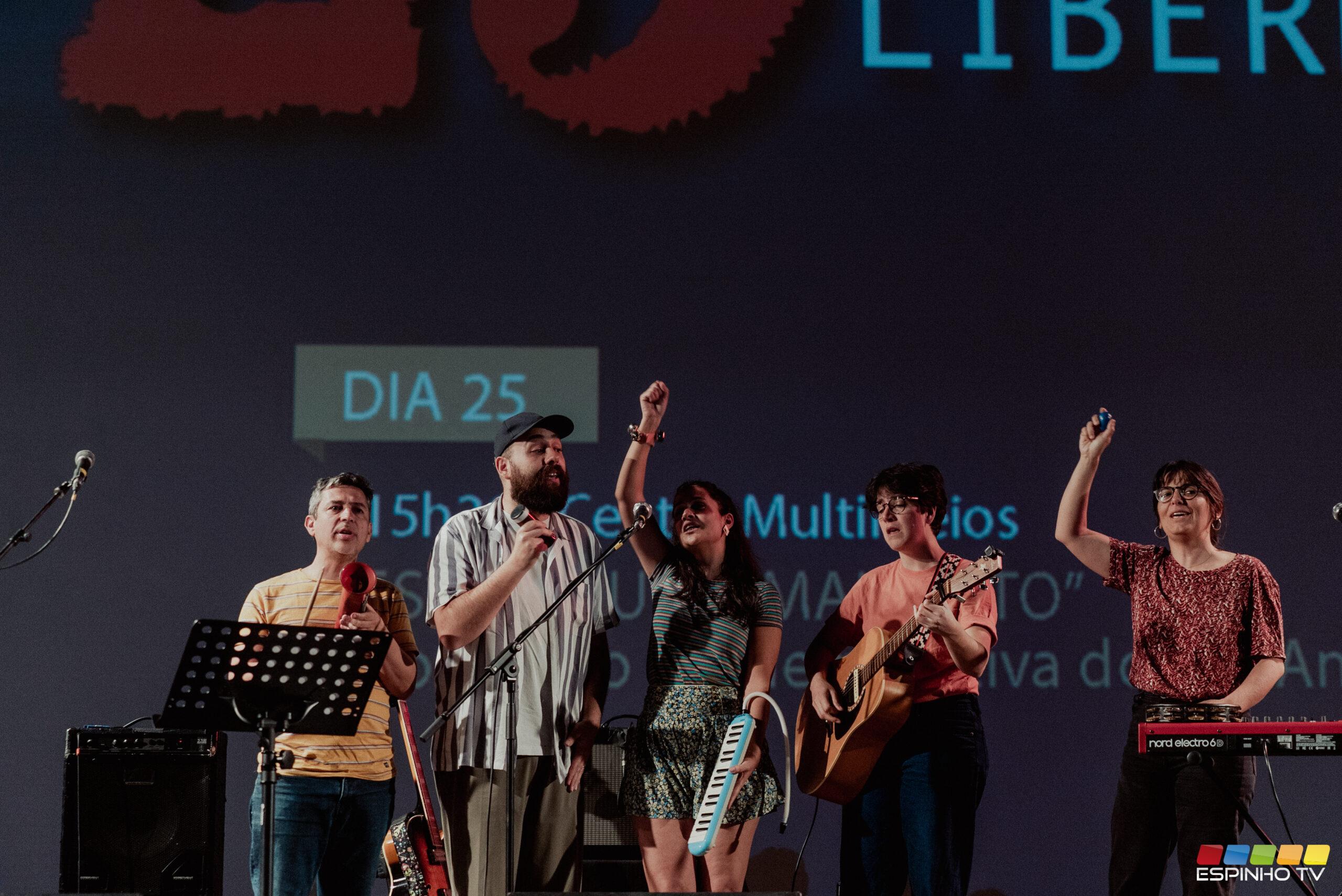 Espetáculo musical “Mais Alto” nas comemorações do 25 de Abril