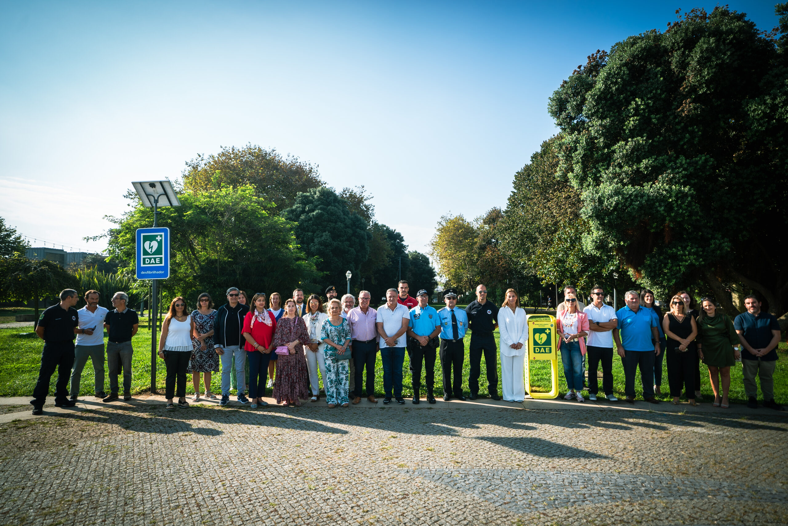 Município de Espinho inaugura rede pública de desfibrilhação automática externa
