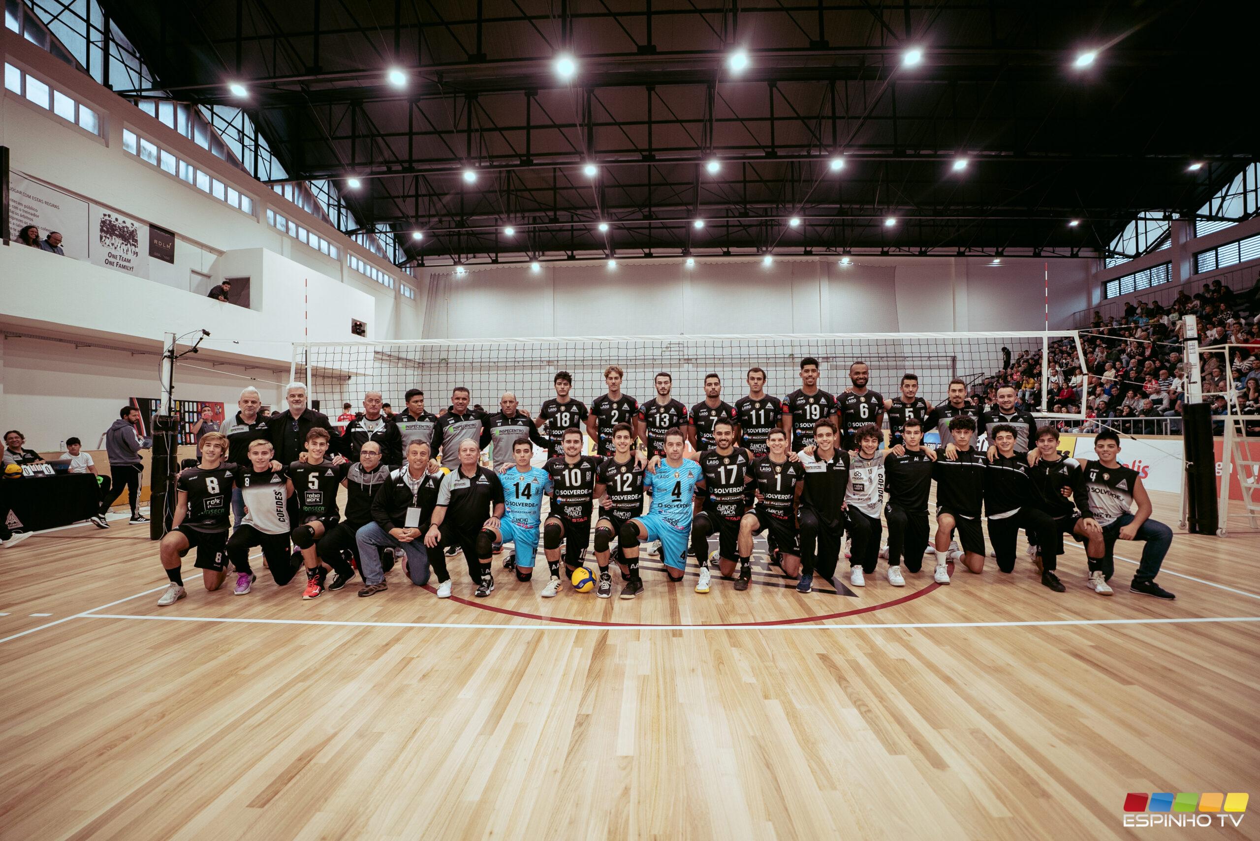 1ª fase de requalificação do Pavilhão Arqº Jerónimo Reis inaugurada com voleibol