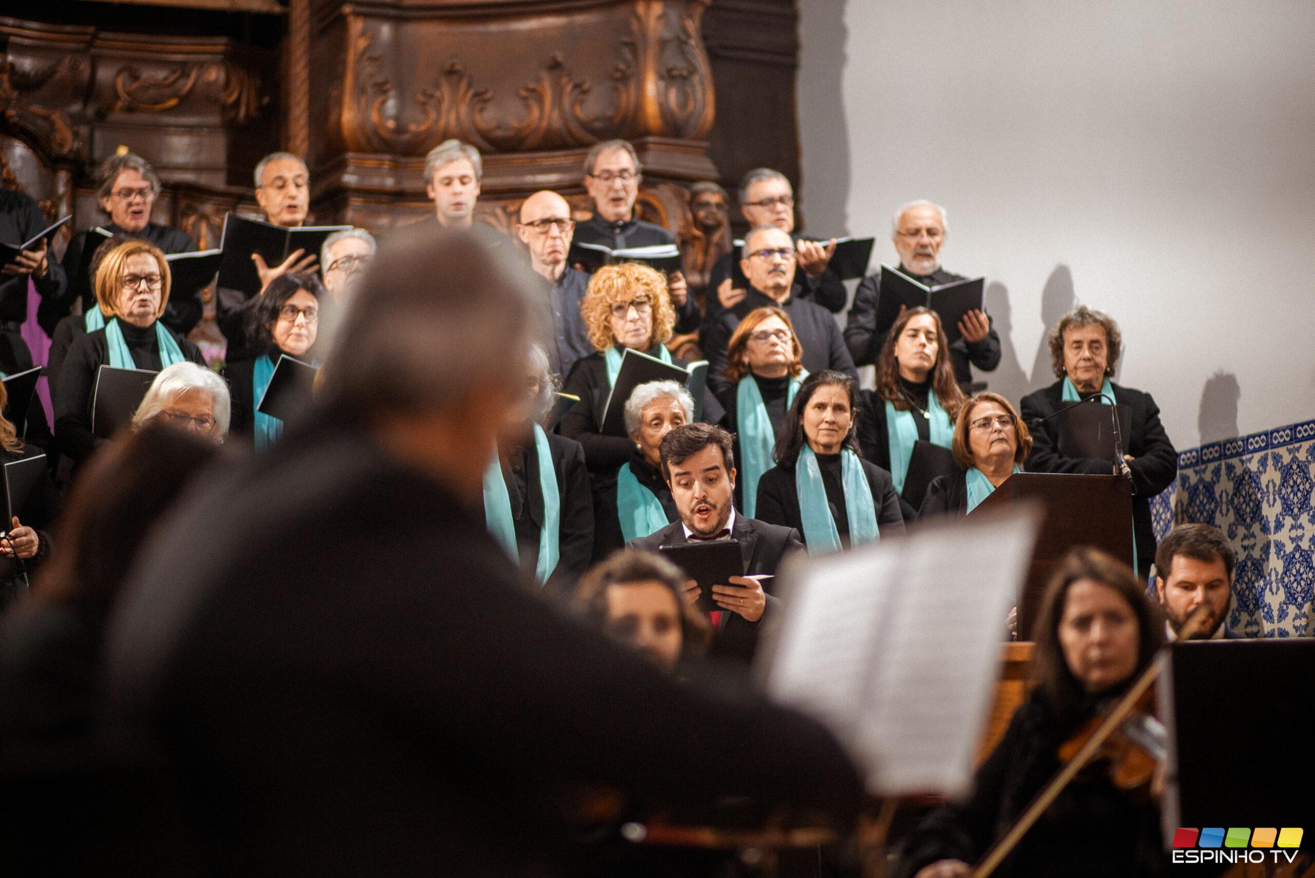 Excelente concerto de Natal pelo Coro Amigos da Música de Espinho