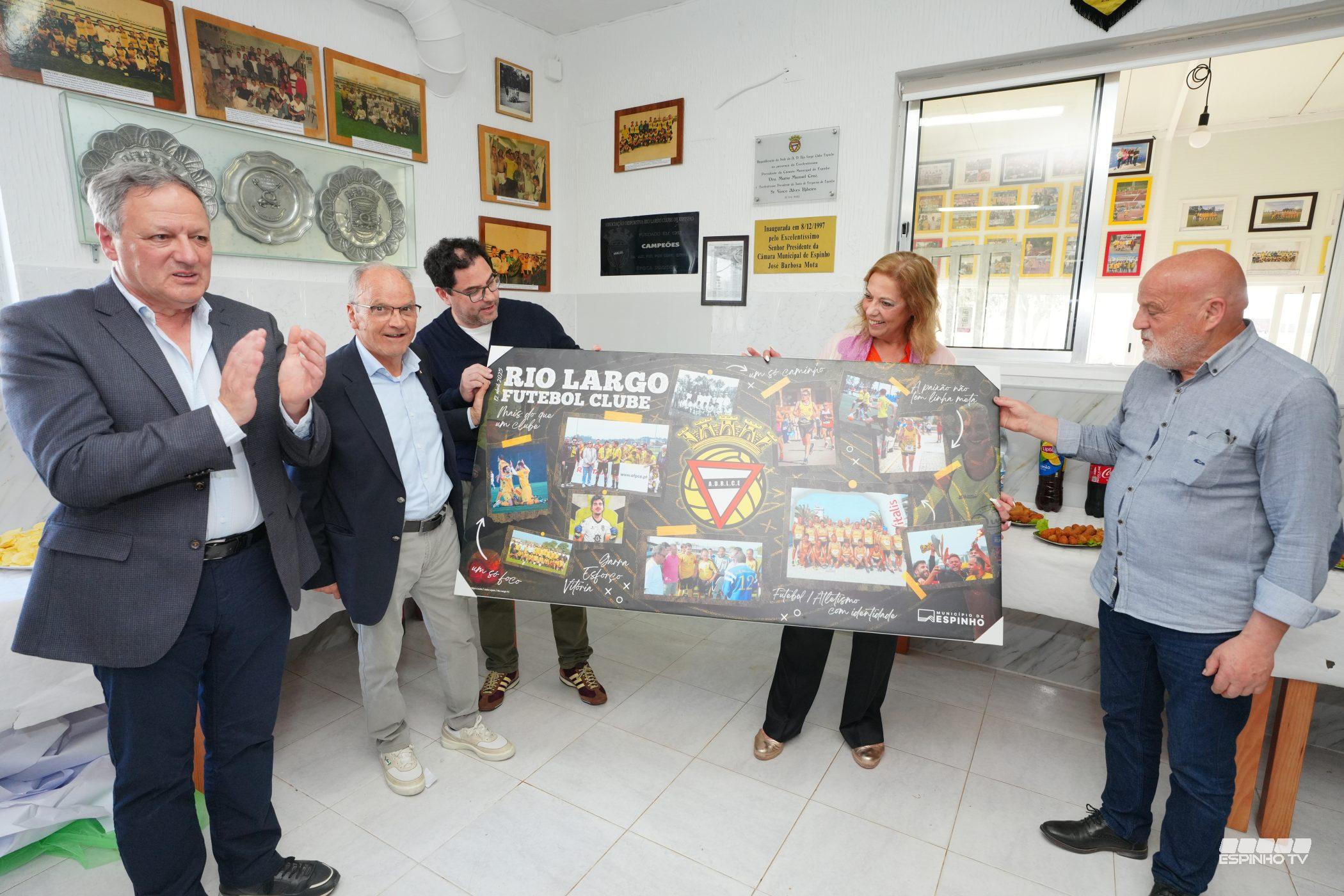 Rio Largo Clube de Espinho reinaugura sede com espaço renovado