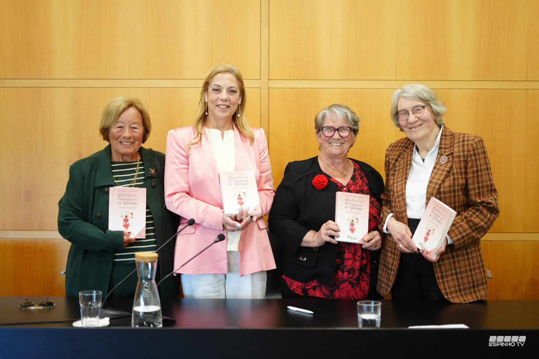 Espinho acolheu apresentação do livro “Mulheres Portuguesas no Quebeque – Caminhos de Liberdade”