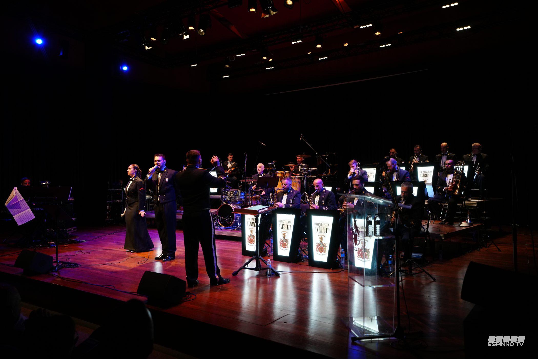 Orquestra Ligeira do Exército encantou Espinho com concerto memorável