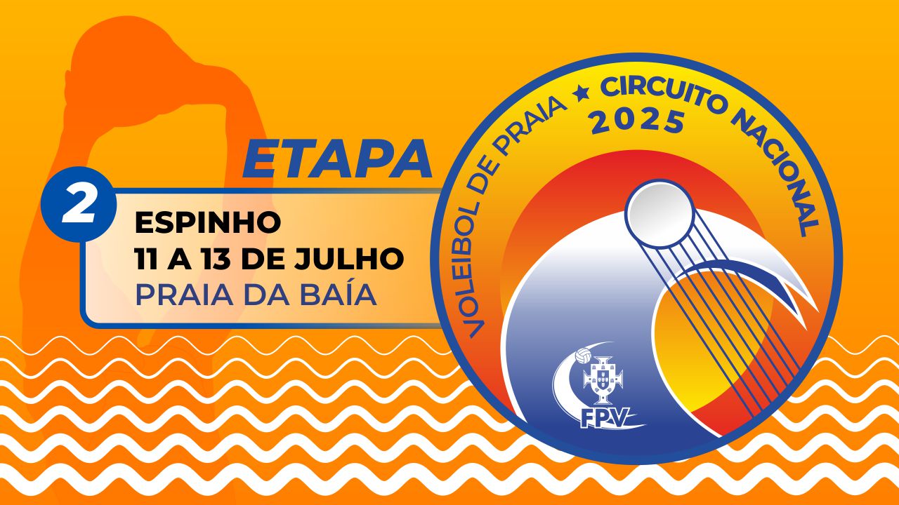 Espinho volta a ser paragem obrigatória no Circuito Nacional de Voleibol de Praia 2025