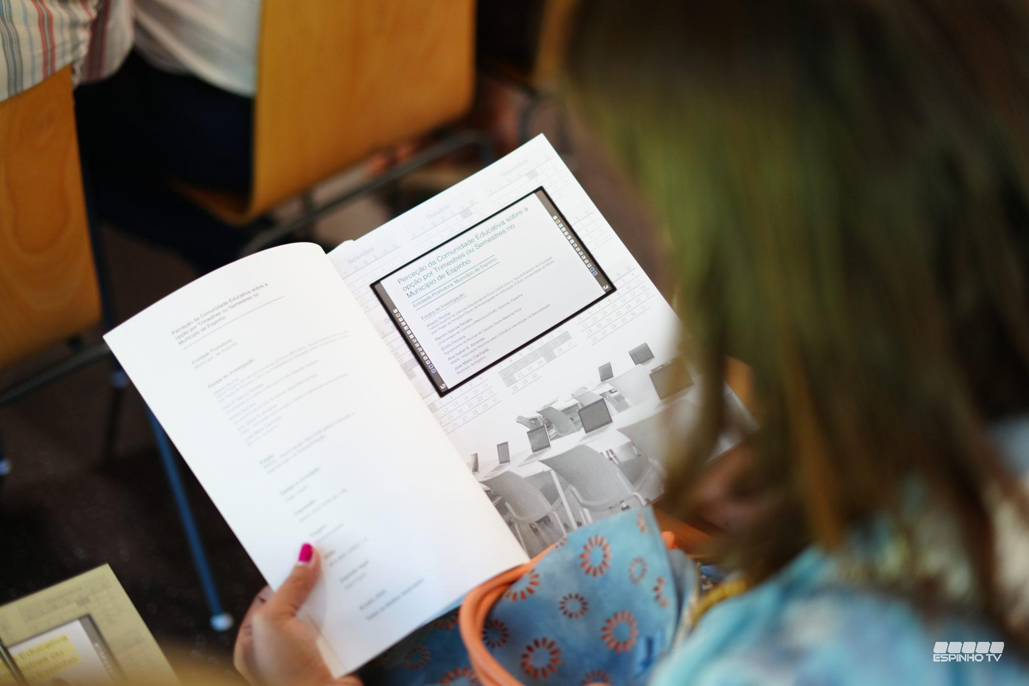 Apresentação do estudo “Perceção da Comunidade Educativa sobre a opção por Trimestres ou Semestres no Município de Espinho”