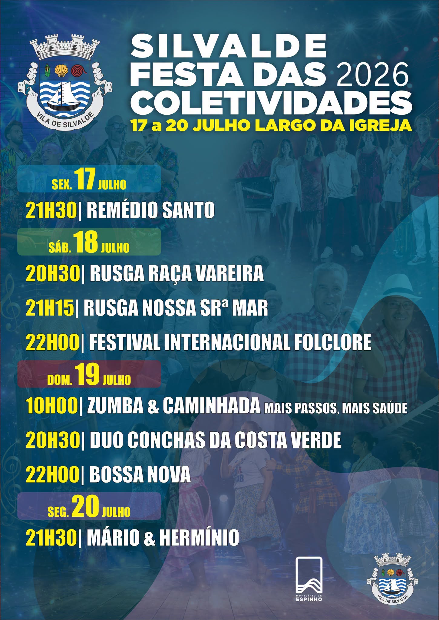 Festa das Coletividades – Silvalde 2026