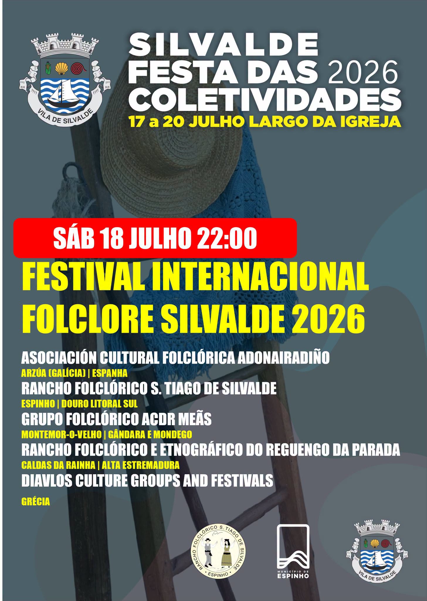 Festival Internacional de Folclore | Festa das Coletividades – Silvalde 2026