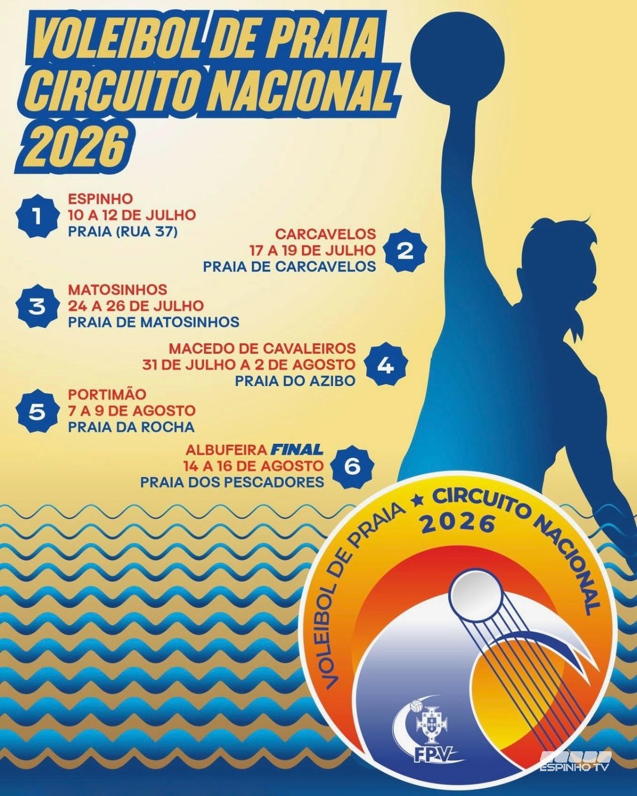 Circuito Nacional de Voleibol de Praia 2026