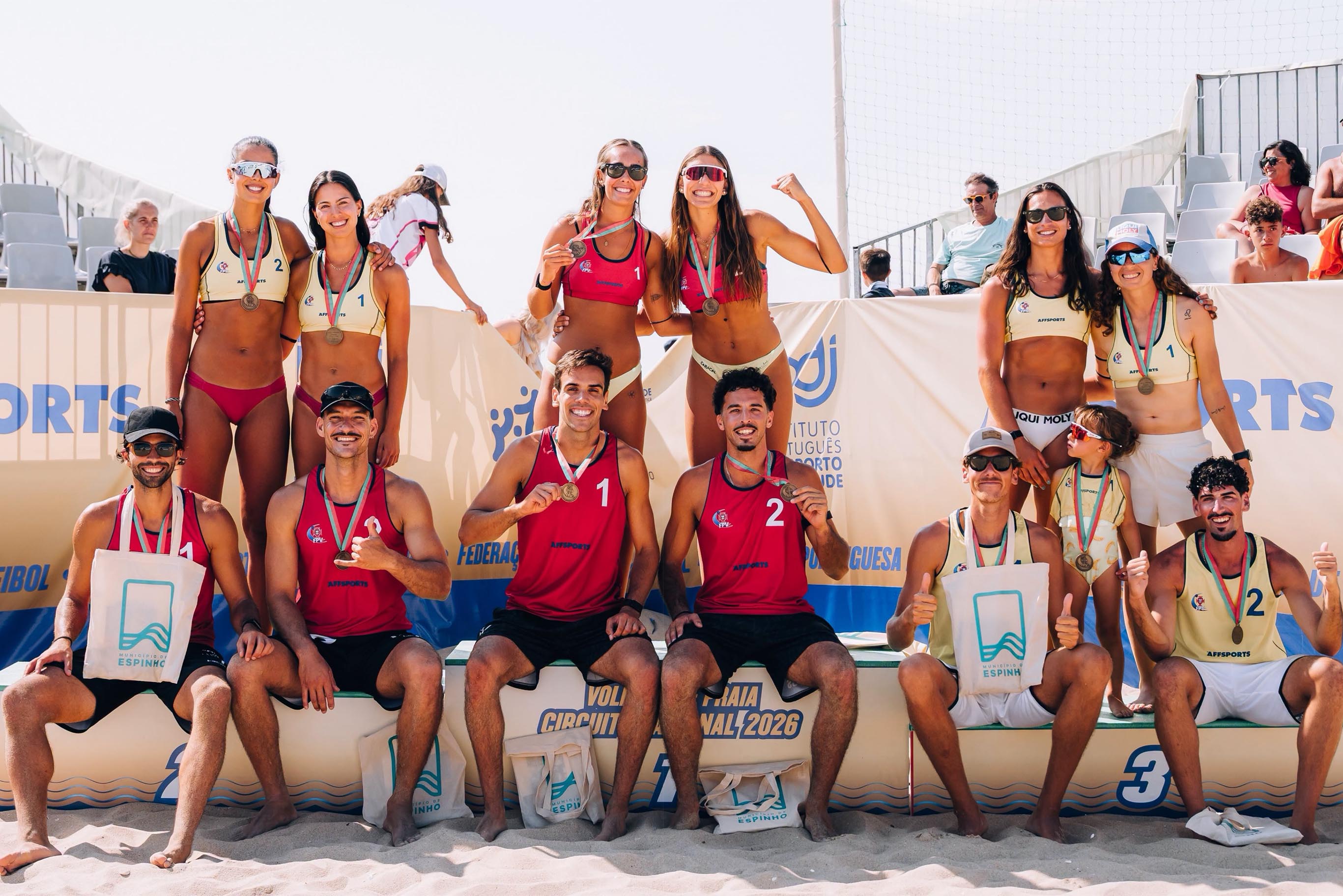 Espinho recebeu 1.ª Etapa do Circuito Nacional de Voleibol de Praia