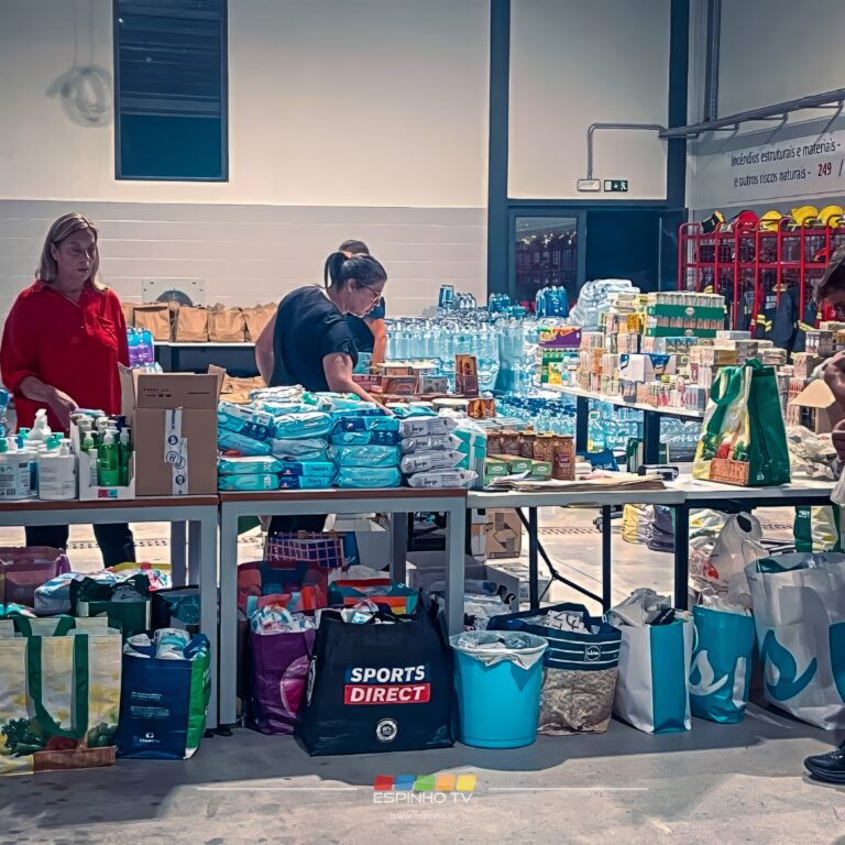 Onda de solidariedade em Espinho